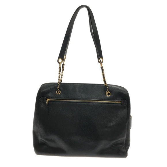 💎 ✨BEAUTIFUL✨💎 TRAVEL XL CAVIAR CHANEL TOTE ZIPPER TOP - Picture 11 of 15